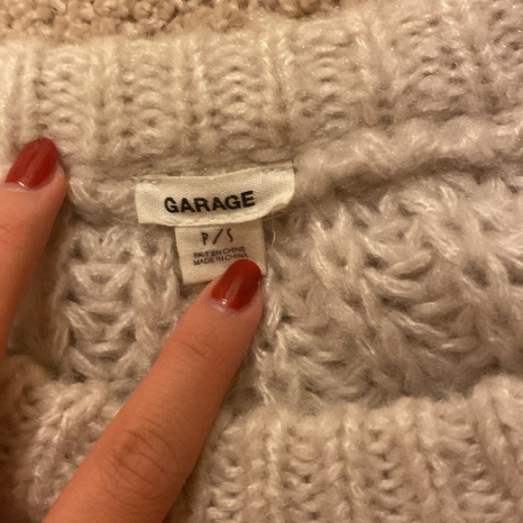 garage knit sweater slightly airy good condition - Picture 2 of 2